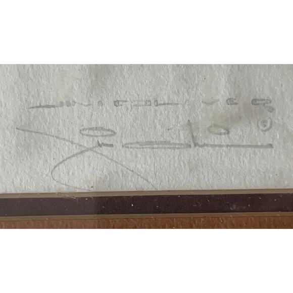 Jim Oliver Signed Print Eastern Chipmunks Framed Wildlife Art Plate 20 - Picture 9 of 15